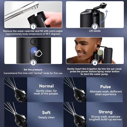 Water Based Ear Cleaning System