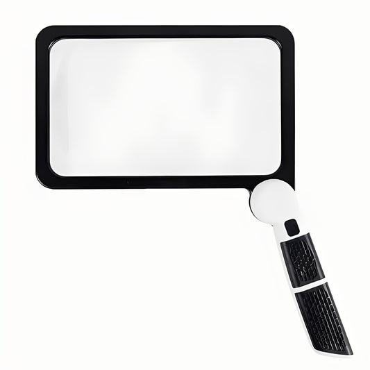 Folding Handheld Magnifier and Built-in LED