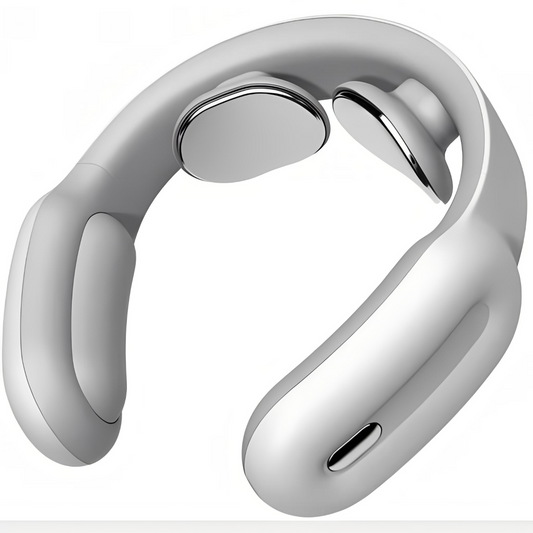 Portable Neck Massager with Pulse and Heat Functions