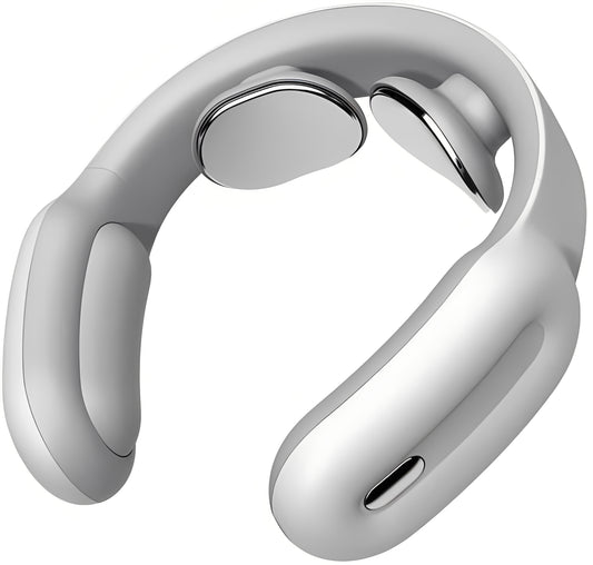 Portable Neck Massager with Pulse and Heat Functions
