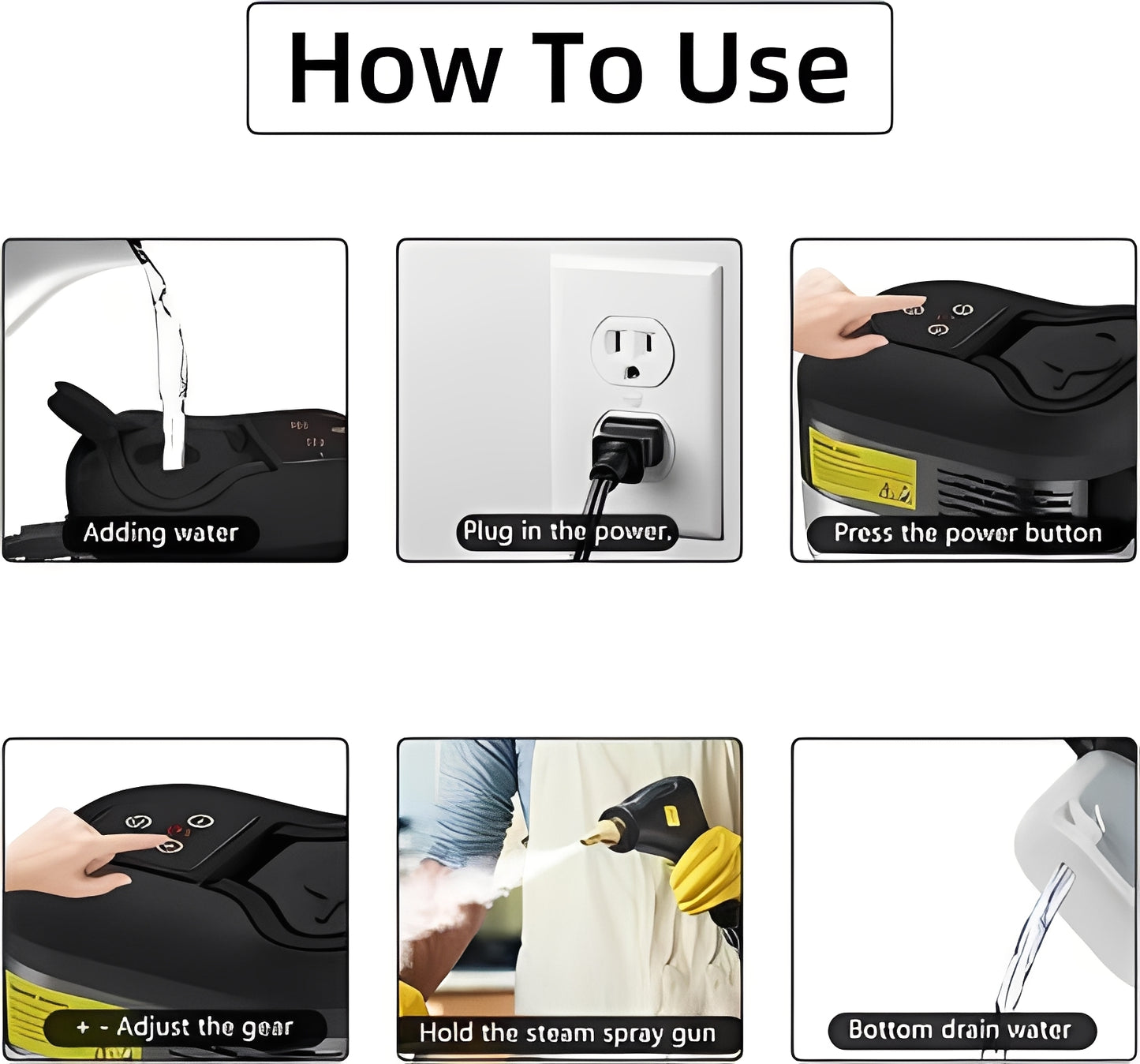 Steam Cleaner Tool for Home