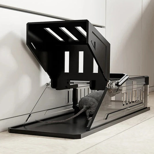 Automatic Mouse Trap Cage with Pressure Activated Trigger