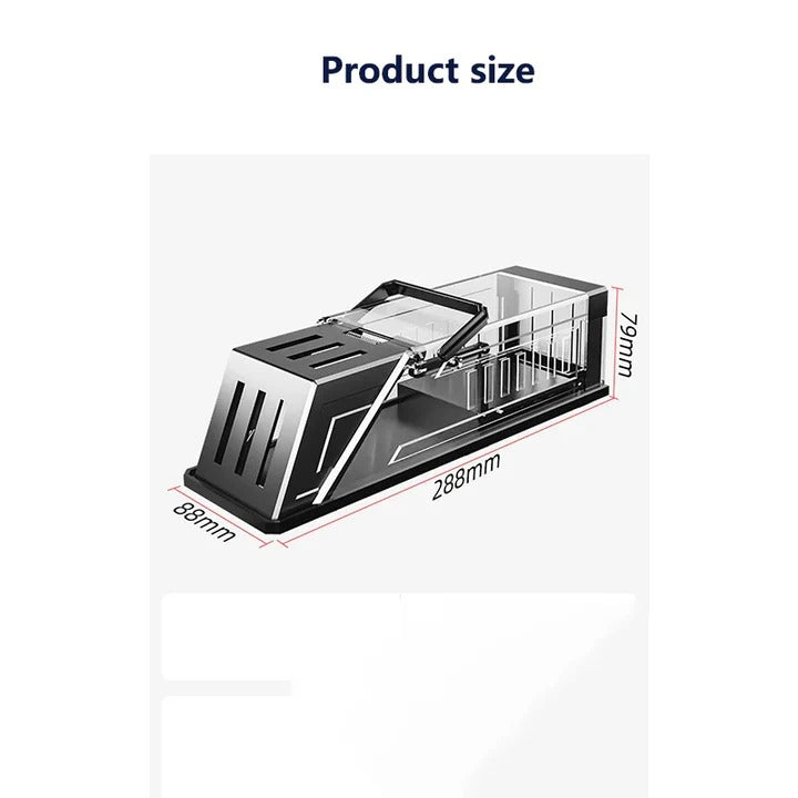 Automatic Mouse Trap Cage with Pressure Activated Trigger