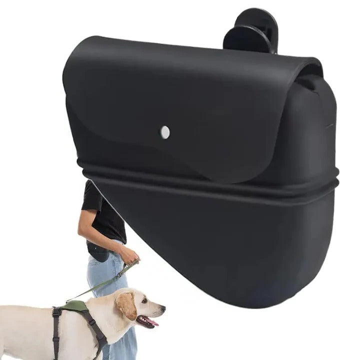 Silicone Treat Pouch with Waist Clip for Dog Training
