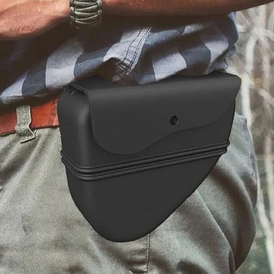 Silicone Treat Pouch with Waist Clip for Dog Training