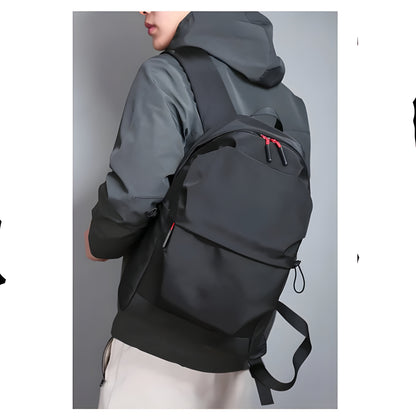 Sleek Black Backpack for Everyday Use