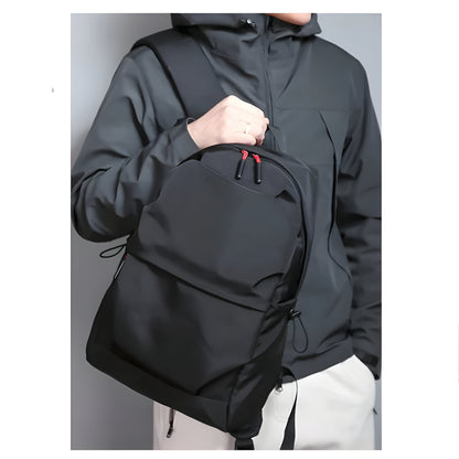 Sleek Black Backpack for Everyday Use
