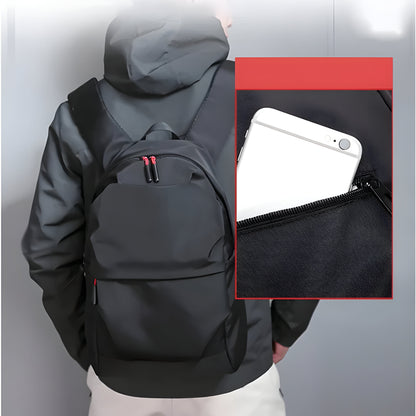 Sleek Black Backpack for Everyday Use
