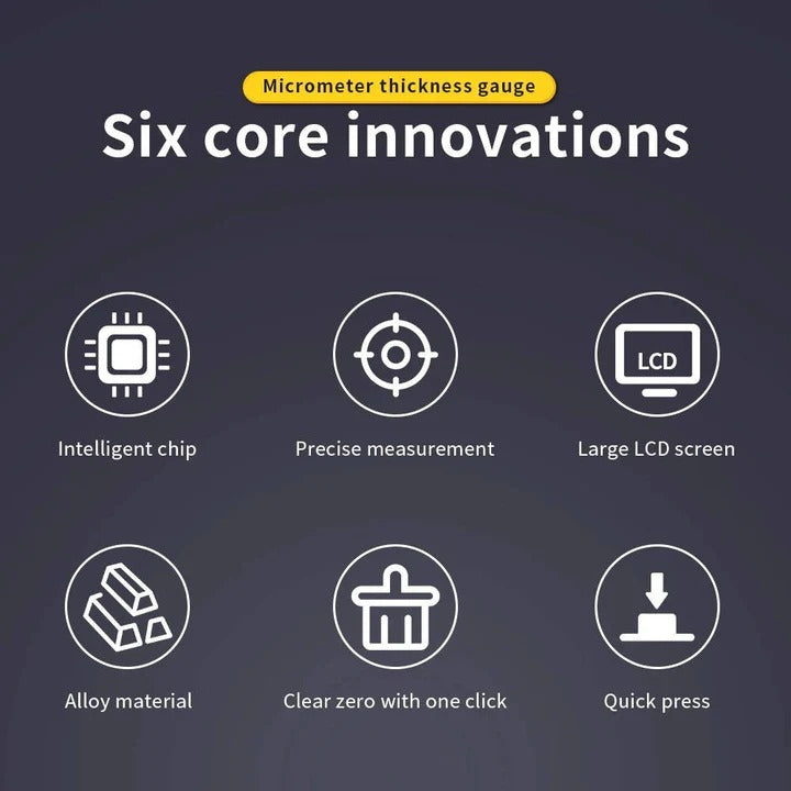 Thickness Measuring Tool for Paper Cloth Metal