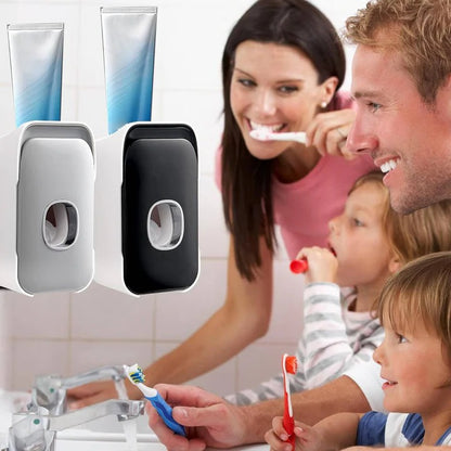 Automatic Toothpaste Squeezer and Wall Mount
