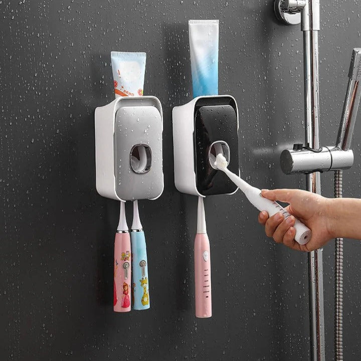 Automatic Toothpaste Squeezer and Wall Mount