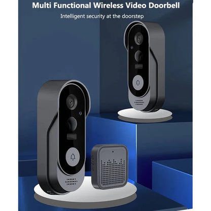 Wireless Doorbell Camera with Clear Video and Local Storage Option