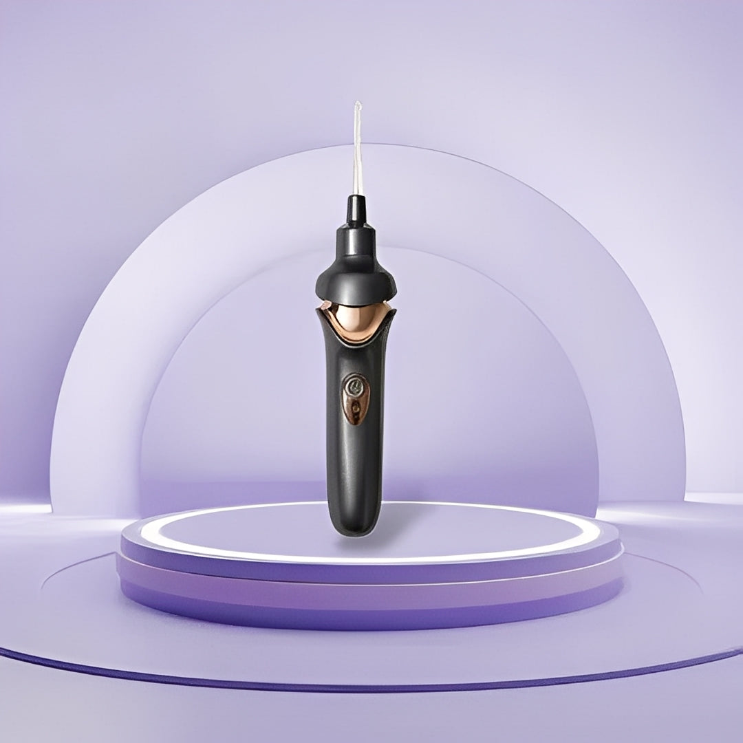 Vacuum Ear Cleaner Device with Soft Tip