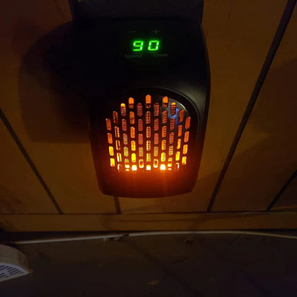 Electric Space Heater with Portable Design