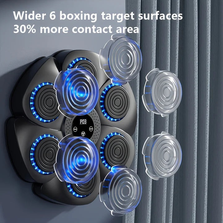 Boxing Machine Wall Target with Music and USB Rechargeable