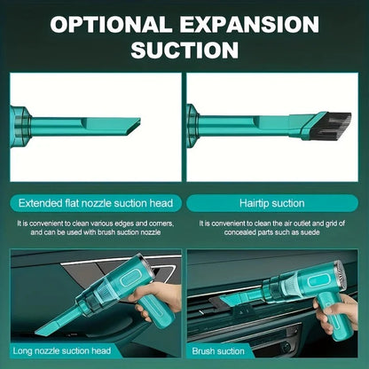 Mini Vacuum Cleaner USB Rechargeable for Car and Home