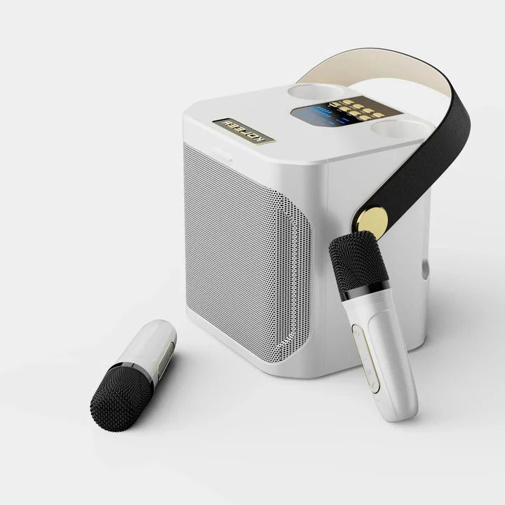 Bluetooth Speaker for Karaoke and Portable Use with 360° Audio