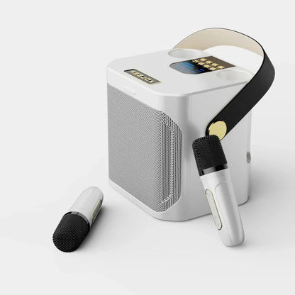 Bluetooth Speaker for Karaoke and Portable Use with 360° Audio