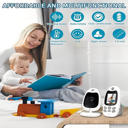 Wireless Baby Monitor Camera with Night Vision and Two Way Audio