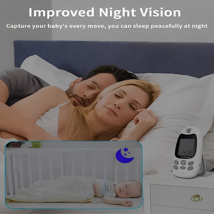Wireless Baby Monitor Camera with Night Vision and Two Way Audio