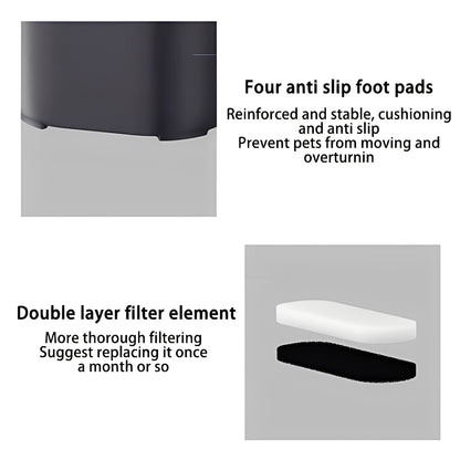 Cat Drinking Fountain and Water Dispenser