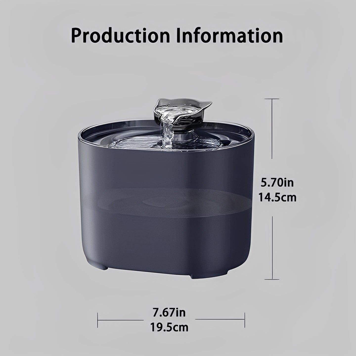 Cat Drinking Fountain and Water Dispenser