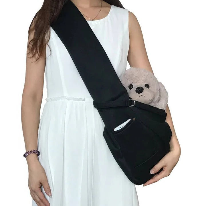 Pet Carrier Sling for Travel and Outdoor Use
