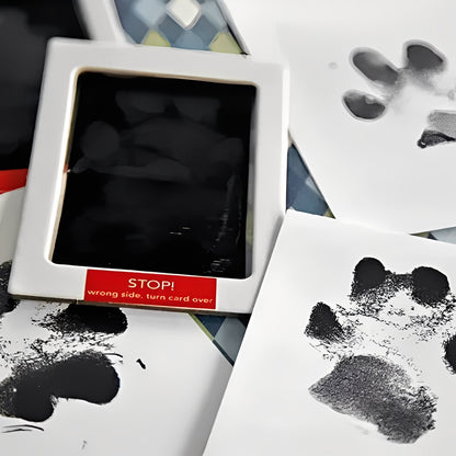 Dog Paw Print Kit with Ink Pad and Frame
