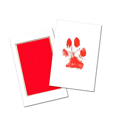 Dog Paw Print Kit with Ink Pad and Frame
