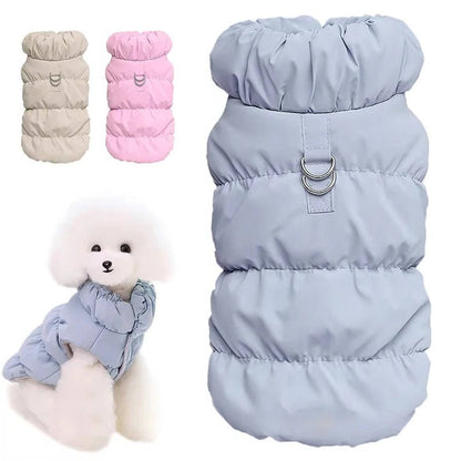 Warm Pet Jacket for Winter Use