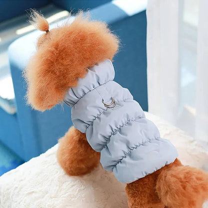 Warm Pet Jacket for Winter Use