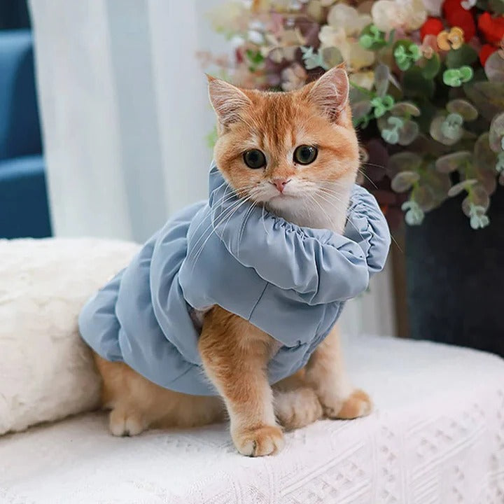 Warm Pet Jacket for Winter Use