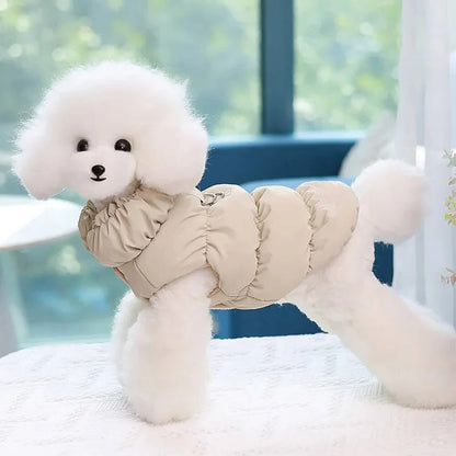 Warm Pet Jacket for Winter Use