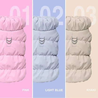 Warm Pet Jacket for Winter Use