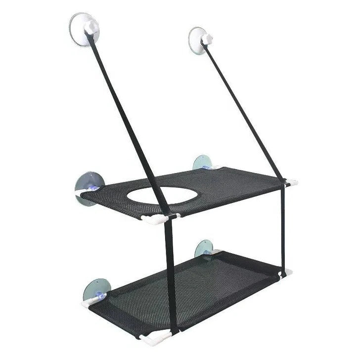 Window Mounted Cat Hammock and Perch