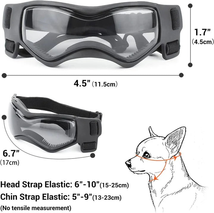 Dog Goggles for Pet Eye Protection