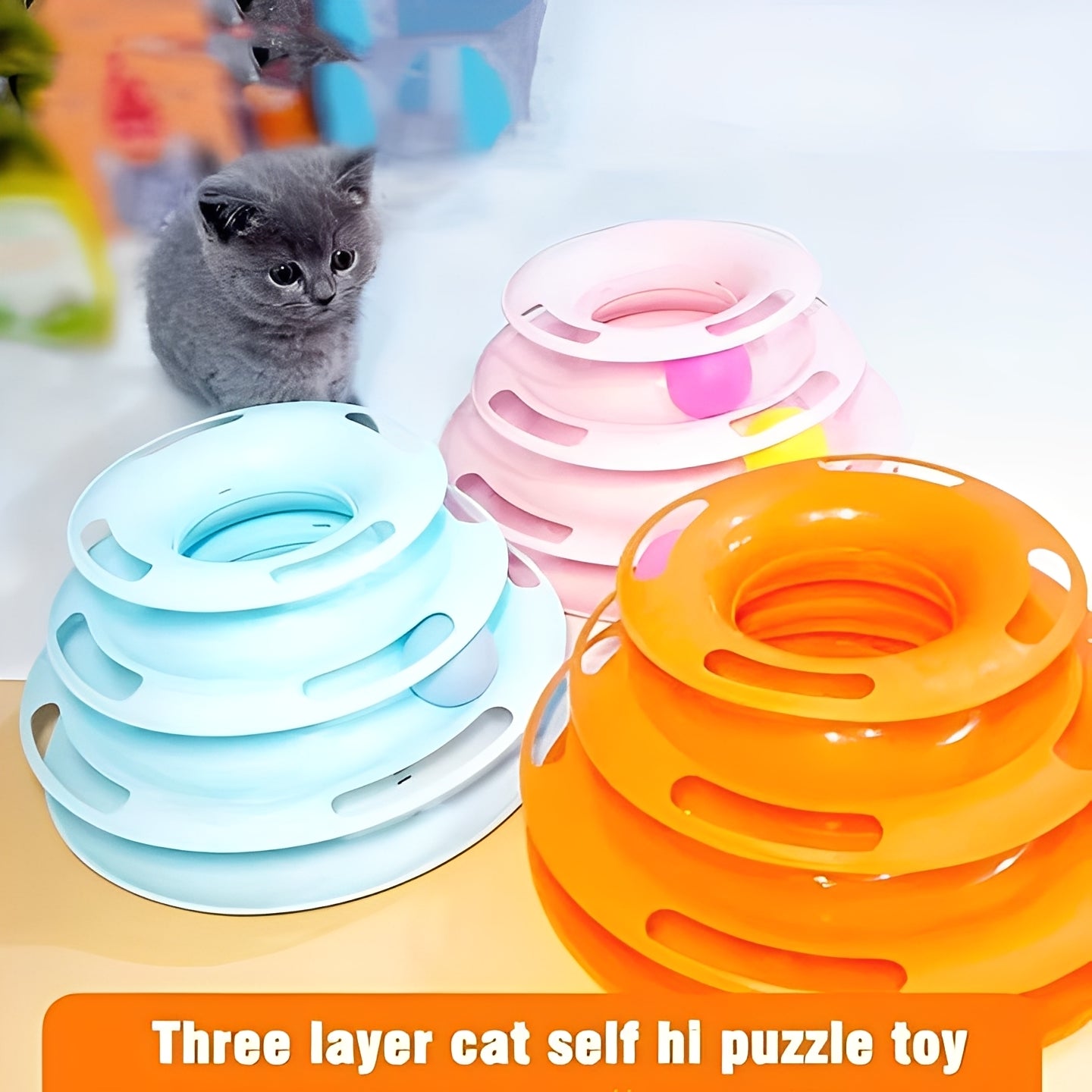 Interactive Pet Toy for Cats and Kittens