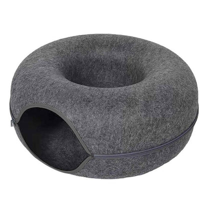 Cat Bed Donut Style for Cozy Sleep