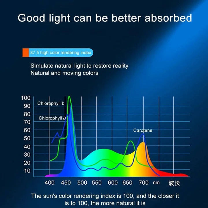 Full Spectrum LED Clip On Aquatic Plant Light