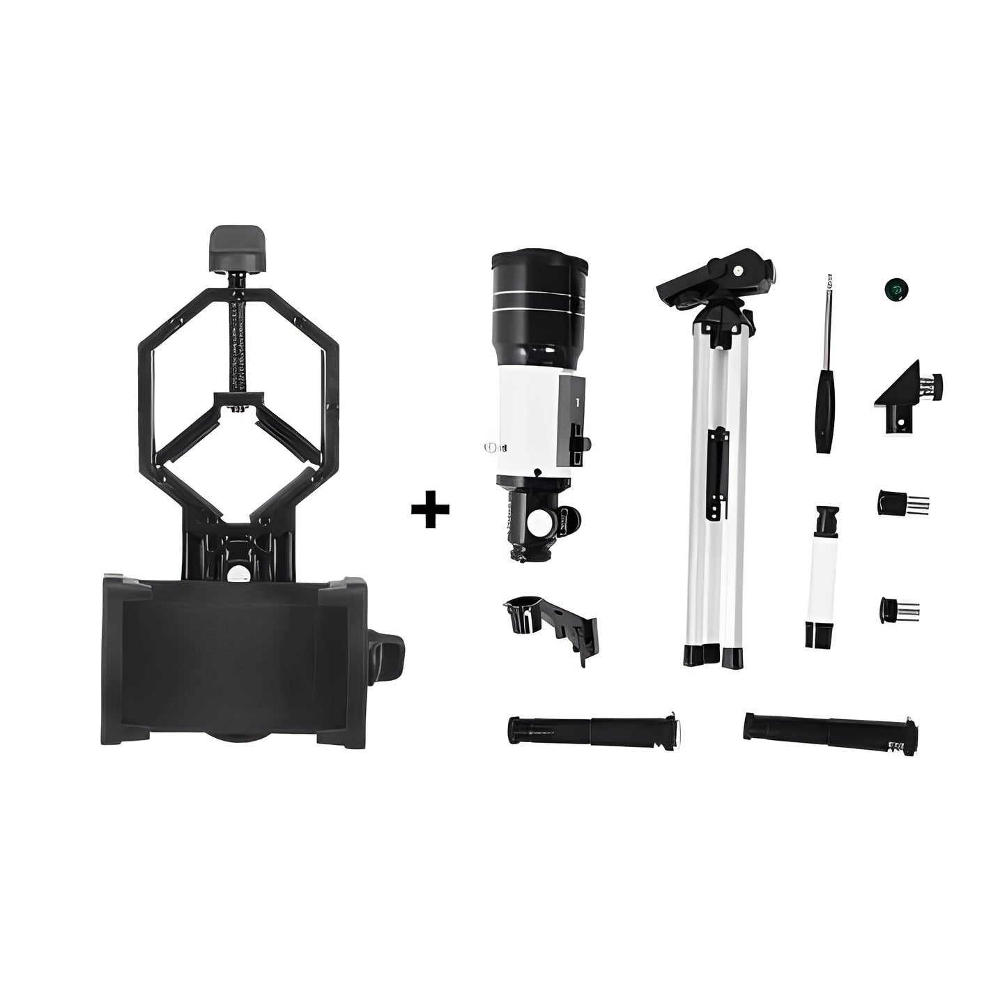 Telescope with Multiple Eyepieces and Table Tripod