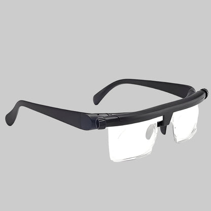 Adjustable Focus Dual-Lens Glasses