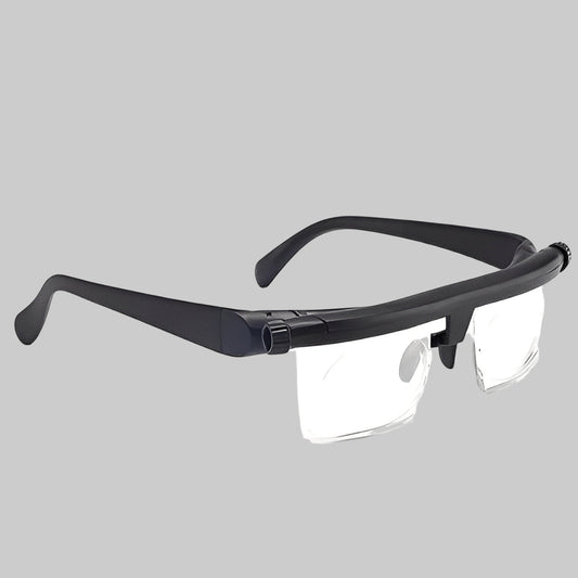 Adjustable Focus Dual-Lens Glasses