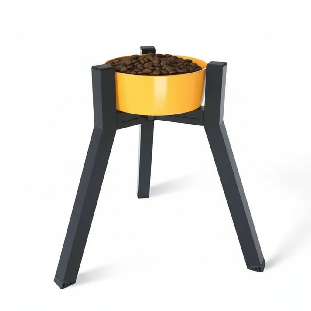 Raised Dog Bowl Stand for Pet Feeding Comfort