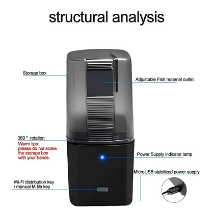 Fish Food Feeder Automatic for Aquarium Tank