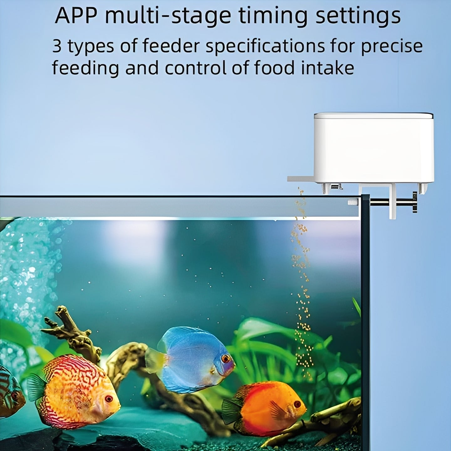 Fish Food Feeder Automatic for Aquarium Tank