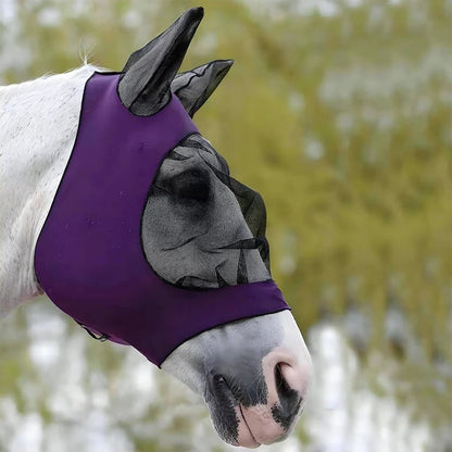 Protective Fly Mask for Horse