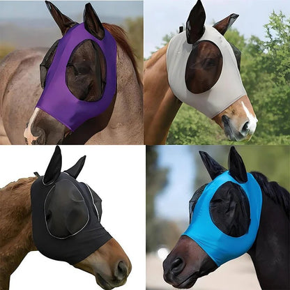 Protective Fly Mask for Horse