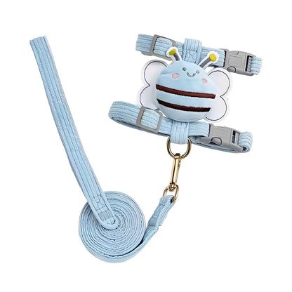 Adjustable Cat Collar and Harness for Safety