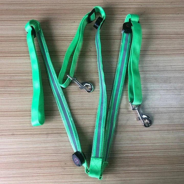 Horse Breast Collar with LED Lights for Night Riding