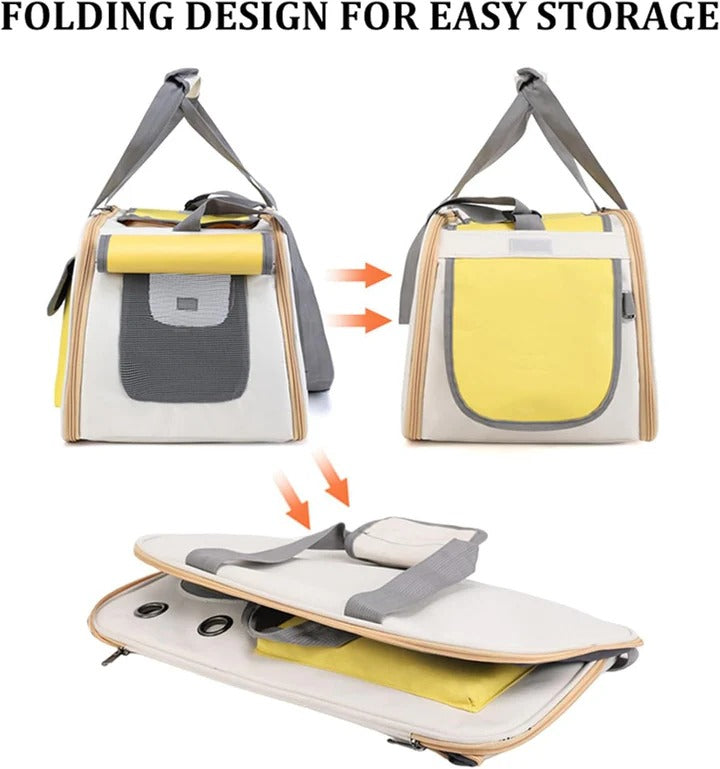 Travel Pet Carrier for Small Dogs and Cats